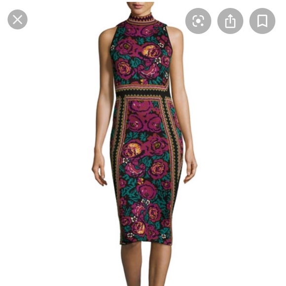 Romeo & Juliet Couture Dresses & Skirts - ✨HP✨ Romeo & Juliet Couture floral midi knit dress